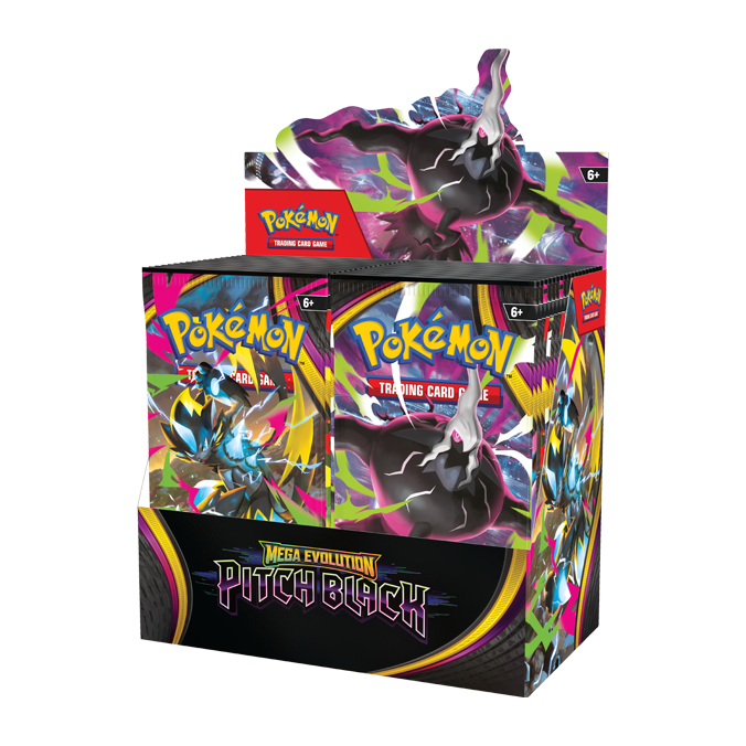 Pokémon TCG: Mega Evolution—Pitch Black Booster Display
