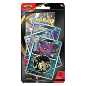 Pokemon Mega Evolution 5 Pitch Black Premium Checklane Blister: Gengar