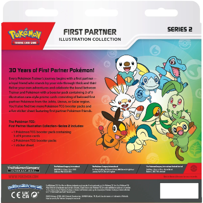 Pokemon First Partner Illustration Collection Series 2