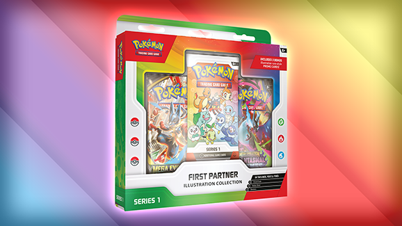 Sealed case: 6x Pokemon First Partner Ilustration Collection - Series 1