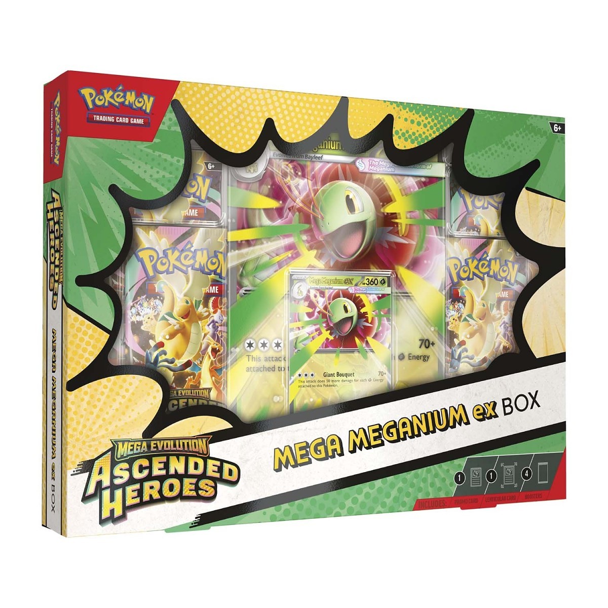 Pokemon TCG: ME02.5 Ascended Heroes - Mega Meganium ex Box