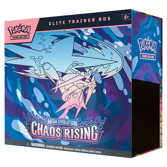 Pokemon TCG: Mega Evolution— Chaos Rising Elite Trainer Box