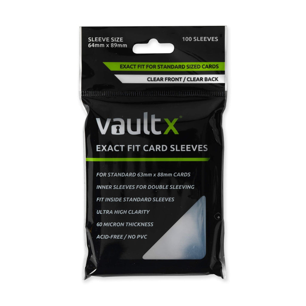 Vault X: Exact fit card sleeves (100kpl)